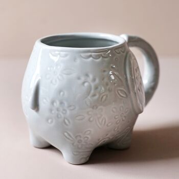 Ceramic Paisley Elephant Mug, 3 of 3