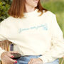 J'adore Mon Jardin Sweatshirt, thumbnail 1 of 6