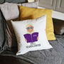 Personalised Girl's Reading Cushion Gift, thumbnail 2 of 8