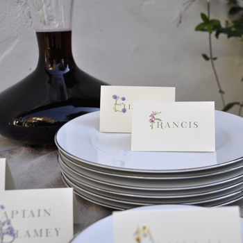 Personalised Place Setting Cards, 2 of 10