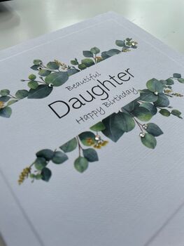 Handmade Daughter Birthday Card, 2 of 2