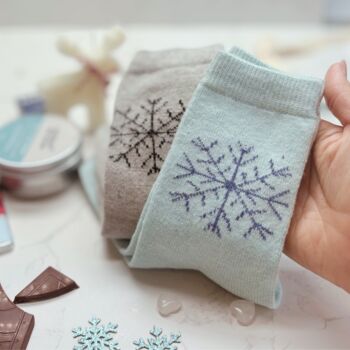 Teen Christmas Self Care Gift Box – Candle, Socks And Skincare Pamper Set, 6 of 10