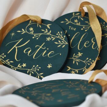 Personalised Christmas Tree Name Decoration, 5 of 8