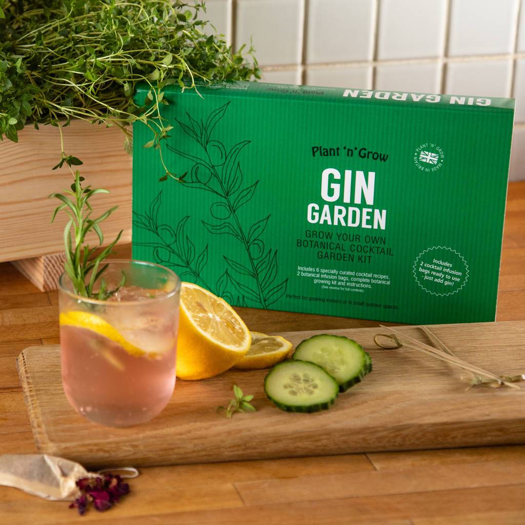 Gin Botanical Cocktail Garden Kit, 1 of 12