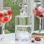 Luxury Personalised Gin Decanter And Glasses, thumbnail 1 of 5