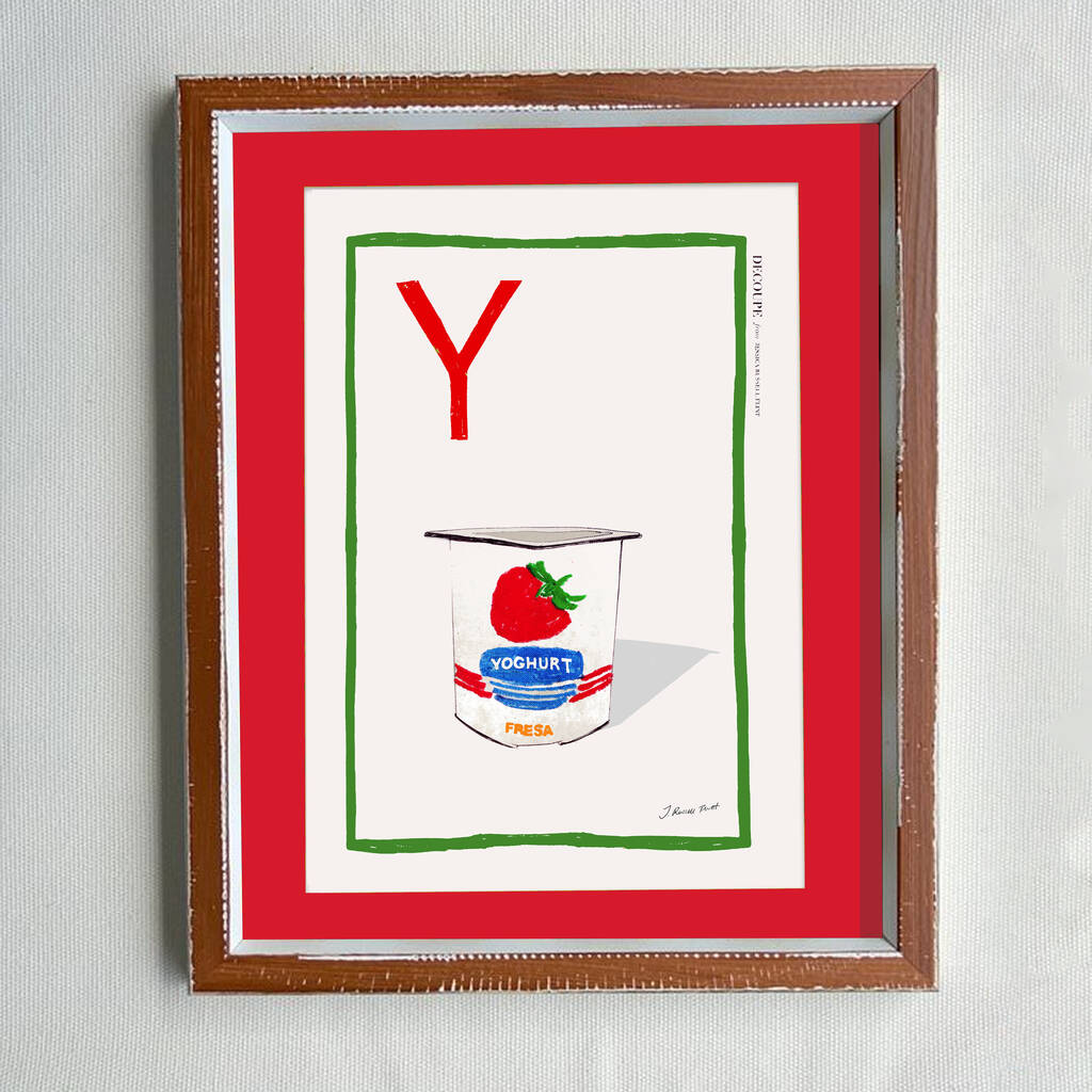 'Y'' For Yoghurt Limited Edition Print, 1 of 6