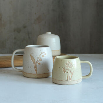 Personalised Flower And Name Small Mug, 2 of 7