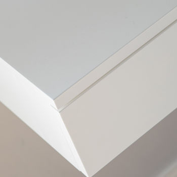 Small Floating Dressing Table White, 6 of 8