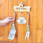 Personalised BBQ Rack And Matching Tools, thumbnail 1 of 4