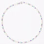 Lilac Green Freshwater Pearl Beaded Necklace, thumbnail 1 of 2
