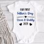 First Father's Day Vest | Personalised 1st Father's Day, thumbnail 5 of 6