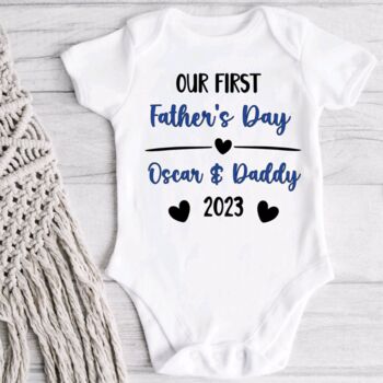 First Father's Day Vest | Personalised 1st Father's Day, 5 of 6