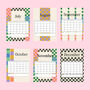 2025 Checkerboard Calendar Multi, thumbnail 2 of 4