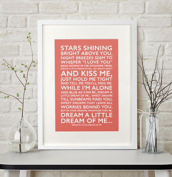 Personalised Favourite Words Poster, 2 of 9