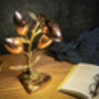 Handmade Solid Copper And Brass Bedside Lamp, thumbnail 2 of 6
