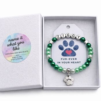 Personalised Dog Bereavement Gift. Memory Gift Of Dog Or Cat Inc Free Gift Box And Message, 2 of 9