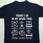 Personalised Adults Backpacking T Shirt, thumbnail 1 of 9