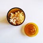 Luxury Amber Glass Bathroom Jar With Airtight Lid, thumbnail 10 of 10