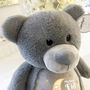 Personalised My First Eid Teddy Bear Grey, thumbnail 3 of 5