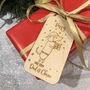 Personalised Sausage Dog Christmas Gift Tag Pack, thumbnail 1 of 2