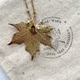 Small Canadian Maple Leaf Pendant, thumbnail 5 of 12