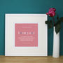 Personalised 21st Birthday Print And Mount, thumbnail 5 of 7