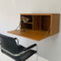1970’s Vintage Beaver And Tapley Wall Hung Desk, thumbnail 2 of 12