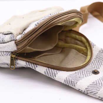 Natural Cotton Eco Carryall Cross Body Bags, 10 of 12