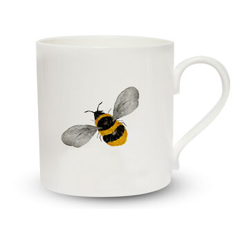 'Bee Designs' Espresso Cups And Coffee Gift Set, 2 of 3