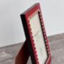 Natalini Red Chequered Photo Framw, thumbnail 3 of 3