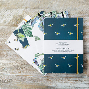 Woodland Fern Pure A5 Lined Notebook, 3 of 5