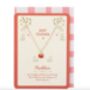 Best Teacher Gift Necklace And Card, thumbnail 2 of 4