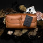 Ruxley Leather Roll Up Wash Bag, thumbnail 7 of 7