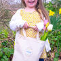 Embroidered Childrens Easter Egg Hunt Bag, thumbnail 1 of 4