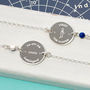Personalised Zodiac Birthstone Sterling Silver Bracelet, thumbnail 1 of 7