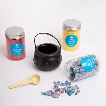 Bubbly And Bright Mini Bathtime Potion Kit And Cauldron, 4 of 4