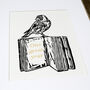 Personalised 'Paper' First Wedding Anniversary Print, thumbnail 8 of 10