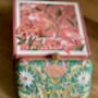 Valleta Green Embroidered Clutch Made To Order, thumbnail 1 of 7