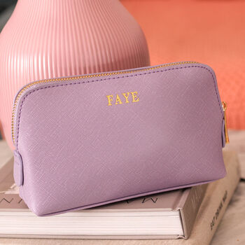 Personalised Name Travel Make Up Bag Gift For Her, 3 of 7