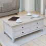 Ridley Grey Large Storage Coffee Table, thumbnail 1 of 5