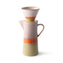 Earthy Toned Ceramic Coffee Pot, thumbnail 3 of 4