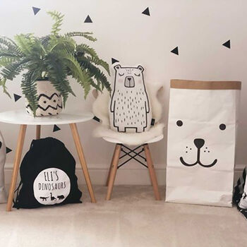 Hand Drawn Triangle Wall Stickers, 4 of 9