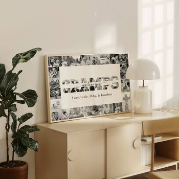 Personalised Gramps Photo Collage Print, 4 of 5