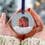 Personalised First Christmas In New Home Bauble Gift, thumbnail 6 of 11