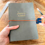 Personalised Refillable A5 Planner Folio | Vegan Leather Journal Cover, thumbnail 8 of 12