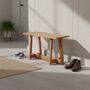 Avenir Bench Solid Oak, thumbnail 1 of 9