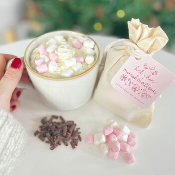 Christmas Hot Chocolate And Marshmallows, 5 of 7