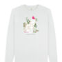 Personalised White Cat Christmas Jumper, thumbnail 2 of 6