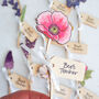 Personalised Teacher Thank You Gift Wooden Flower, thumbnail 1 of 12