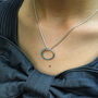 Halo necklace, thumbnail 3 of 5